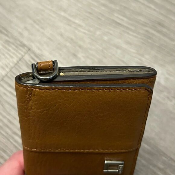 Lodis Artemis Card‎ Holder Flip Wallet Toffee Leather - Picture 8 of 8